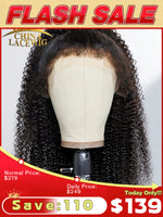 Chinalacewig Type 4C Edges Natural Hairline Undetectable Afo Curly Wig CS07
