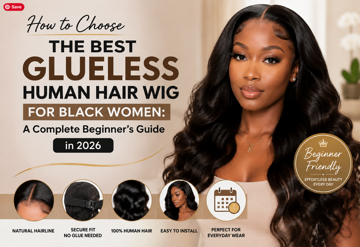 How to Choose the Best Glueless Human Hair Wig for Black Women