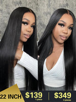 New Year Sale Chinalacewig Silk Straight 13X6 Human Hair Lace Wigs With Bleached Knots TF03