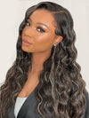 Chinalacewig 150% Density Highlight Color Body Wave Glueless Full HD Lace Wig S01