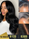 New Year Sale Chinalacewig Body Wave 5X5 HD Human Hair Lace Wigs With Bleached Knots TF05