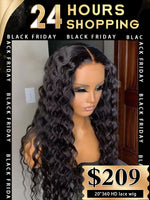 Black Friday 24hrs shipping Chinalacewig 360 Undetectable HD Lace Deep Curly Wig Pre-plucked Hairline BK05