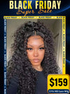 Black Friday Sale 13x6 HD Lace Wig Curly Human Hair Wig FS017