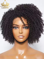 Chinalacewig Silky Straight 5x5 HD Lace Wig And Jerry Curly Wig CD09
