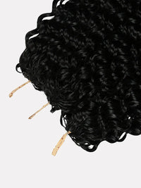 Chinalacewig Pre-Separated Water Wave Human Hair Crochet Hair Extensions  Seamless Protective Style  Natural Look CU02