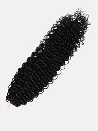 Chinalacewig Pre-Separated Water Wave Human Hair Crochet Hair Extensions  Seamless Protective Style  Natural Look CU02
