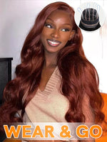 Chinalacewig Wear Go Pre Cut HD Lace 5*5 Closure Wig Quick & Easy Glueless Wig With Breathable Cap Air Wig CS017