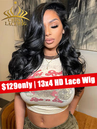Chinalacewig Black Friday Sale 13X4 HD Lace Wig Undetectable Body Wave Wig CS03