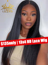 Chinalacewig Black Friday Sale Type 4C Edges Natural Hairline Undetectable Kinky Straight  CS01