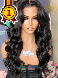 Chinalacewig Undetectable HD Lace Body Wave Lace Front Wig With Pre-plucked Hairline CF035
