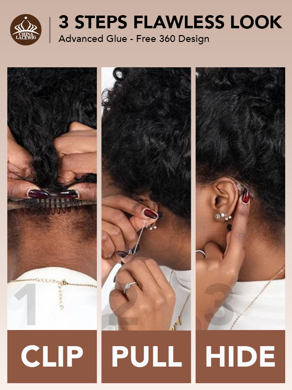 VIP Customers Only 360 HD Lace Wig Body Wave Can Make a Pontail Wig SP03