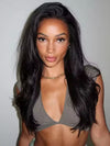 Chinalacewig Natural Looking African American Wig Yaki Texture CH04