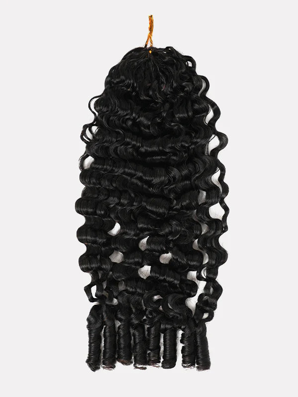 Pre Separated Burmese Curl Human Hair Crochet Hair Extensions for Protective Styles | ChinaLaceWig