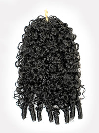 Pre Separated Burmese Curl Human Hair Crochet Hair Extensions for Protective Styles | ChinaLaceWig