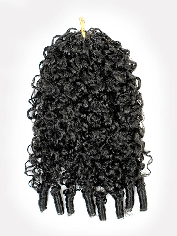 Pre Separated Burmese Curl Human Hair Crochet Hair Extensions for Protective Styles | ChinaLaceWig