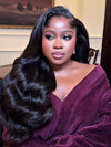 Chinalacewig Natural Lagos Hairline Body Wave13x6 HD Lace Front Wig Human Hair No Glue Needed CF07