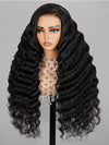 Cinalacewig 13x4 hd lace front ombre natural color loose deep wave wig 100% virgin human hair wig for black women