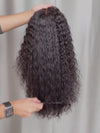 Chinalacewig Undetectable Lace Virgin Human Hair Deep Curly 360 Lace Frontal Wig CF106