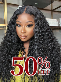 VIP Customers Only 5*5 HD Glueless Human Hair Wigs Deep Wave  SP04