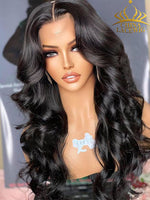 Undetectable HD Lace Body Wave Lace Front Wig With Pre-plucked Hairline CF035