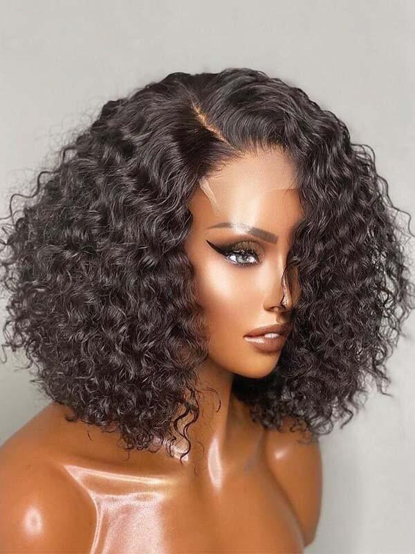 Chinalacewig Anniversary Sale 3 Wigs $399 Body Wave Curly Bob And Ombre #1b/27 Lace Closure Wigs CD05
