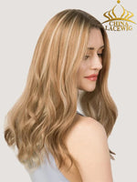 7.5x 7.5 Aura Skin Part Middle Part Remy Human Hair Topper Toupee For Women T02