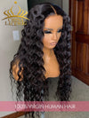 Chinalacewig 9A Virgin Hair 360 Undetectable Dream Swiss Lace Curly Wig Pre-plucked Hairline NCF172