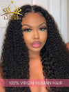 Chinalacewig Brazilian Virgin Hair Wigs Undetectable HD Lace Curly Style 13x6 Lace Front Wigs NCF173