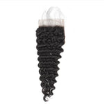 Chinalacewig 4x4 HD Lace Closure 100% Remy Human Hair Lace Closure Bleached Knots CF559