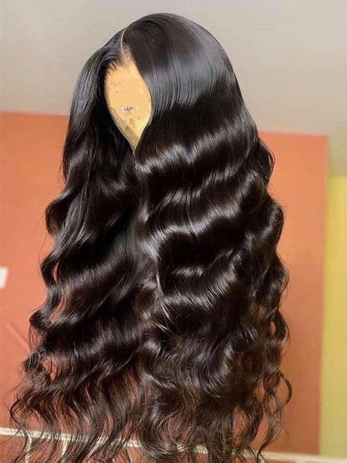 Chinalacewig Glueless 360 HD Lace Brazilian Deep Wave 180% Density Human Hair Wigs With Baby Hair NCF116