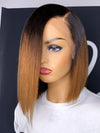 Chinalacewig Hot 180% Density Ombre Color Bob Wigs HD Lace 360 Lace Wigs CF492