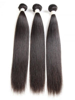 Chinalacewig Natural Color Brazilian Hair Bundles Remy Human Hair Silky Hair Bundles CF484