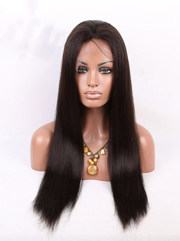 Chinalacewig Silky Straight Brazilian Virgin Full HD Lace Human Hair Wigs CF237
