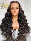Thick HD Lace Wavy 360 Lace Frontal Wig With Pre-plucked Hairline CF170