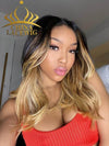 Chinalacewig Undetectable HD Lace Wig Ombre Color Body Wave Lace Frort Wigs CF226