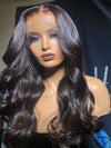 Chinalacewig Glueless Pre-plucked Hairline Virgin Human Hair 360 HD Lace Body Wave Wigs NCF119