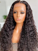 Chinalacewig Undetectable Invisible HD Lace Deep Wave 13x6 Lace Front Human Hair Wigs NCF63