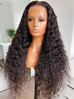 Chinalacewig Undetectable Invisible HD Lace Deep Wave 13x6 Lace Front Human Hair Wigs NCF63